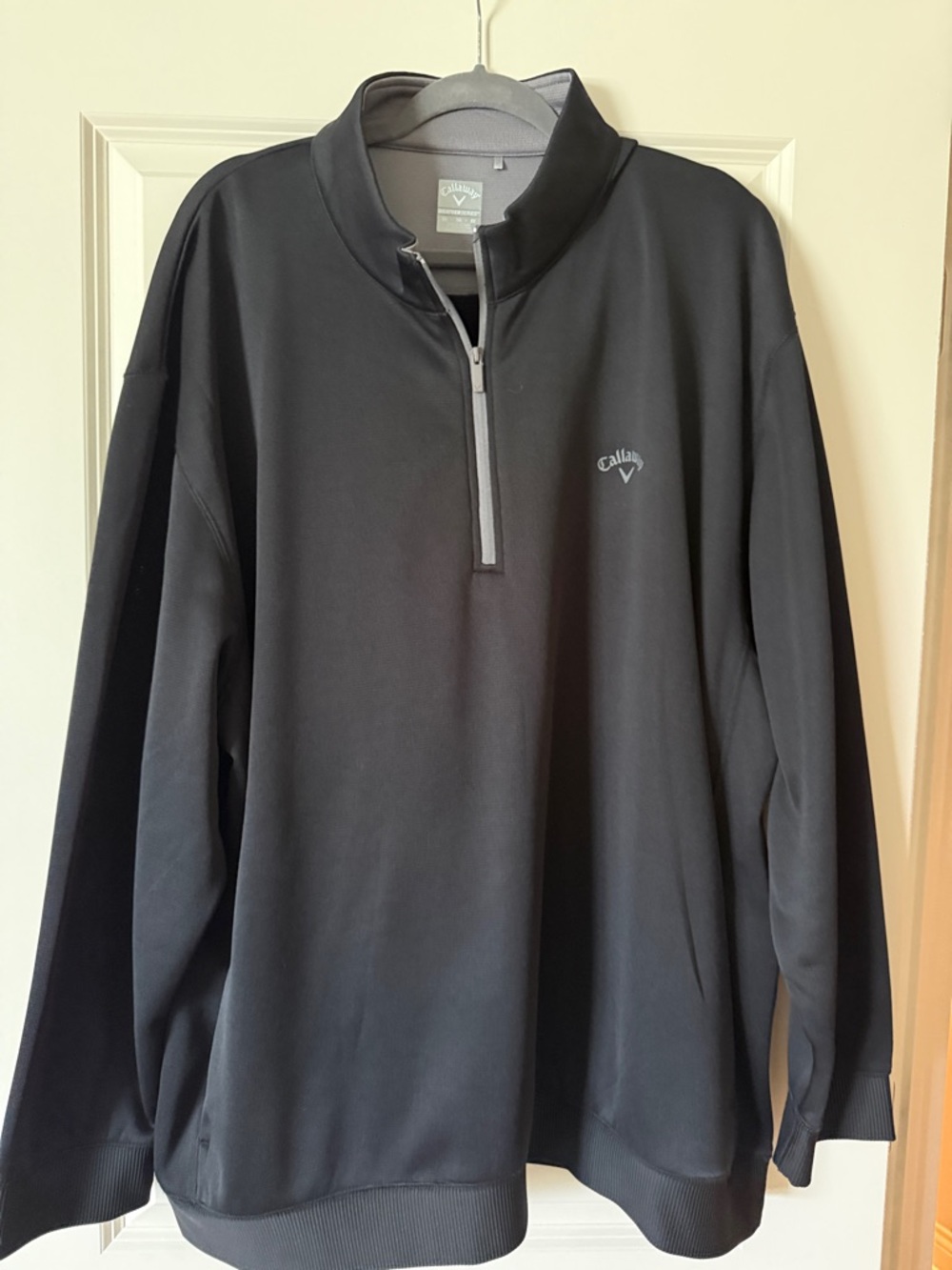 Callaway Black Quarter-Zip Performance Pullover